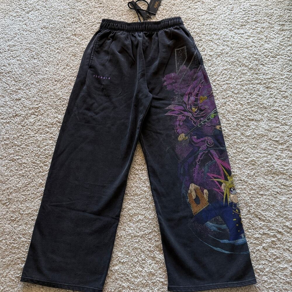 Men's YoungLA (SoldOut) 2004 - Yu-Gi-Oh!® Sweats XL NWT DarkMagicianDuo